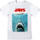 Abbigliamento T-shirts a maniche lunghe Jaws HE231 Bianco