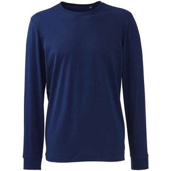 Abbigliamento Uomo T-shirts a maniche lunghe Anthem AM11 Blu