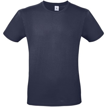 Abbigliamento Uomo T-shirts a maniche lunghe B And C BA210 Blu