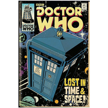 Casa Poster Doctor Who TA1904 Multicolore