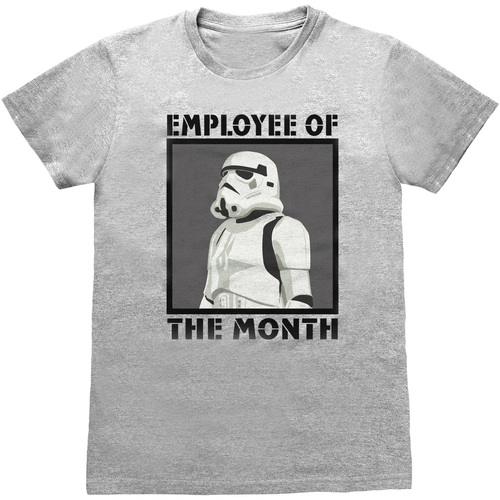 Abbigliamento T-shirts a maniche lunghe Disney Employee Of The Month Grigio