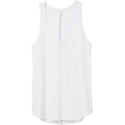 Abbigliamento Donna Top / T-shirt senza maniche Alternative Apparel Backstage 50/50 Bianco