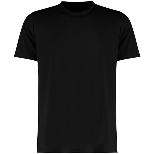 Abbigliamento Uomo T-shirts a maniche lunghe Kustom Kit KK555 Nero