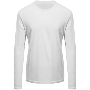Abbigliamento T-shirts a maniche lunghe Awdis Ecologie Erawan Bianco