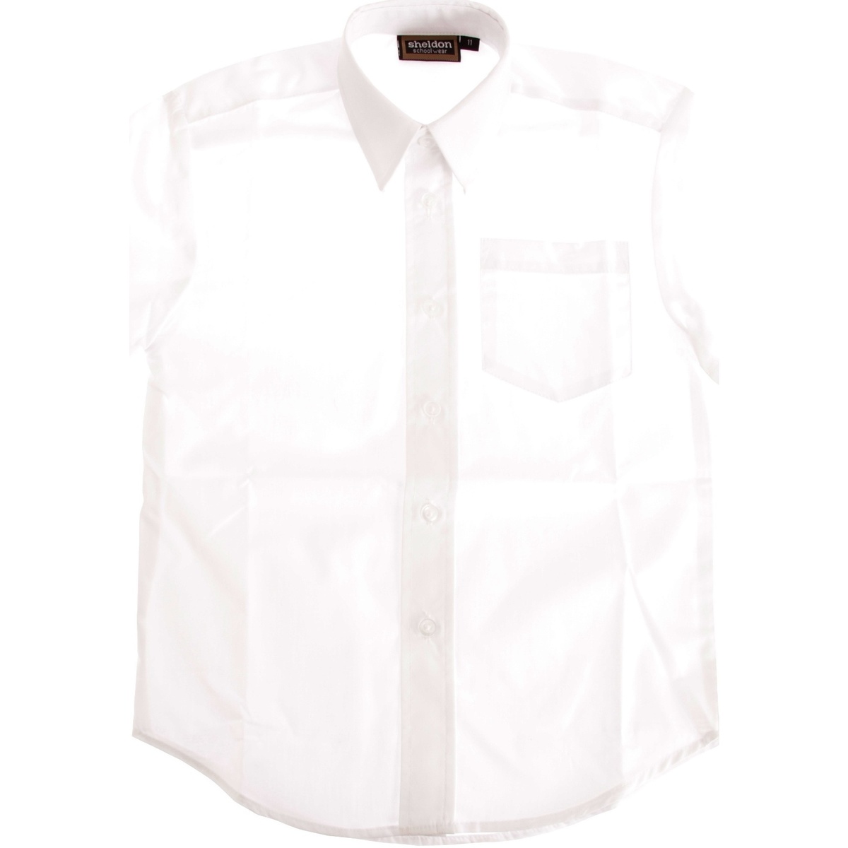 Abbigliamento Bambino Camicie maniche corte Universal Textiles SHIRT387 Bianco