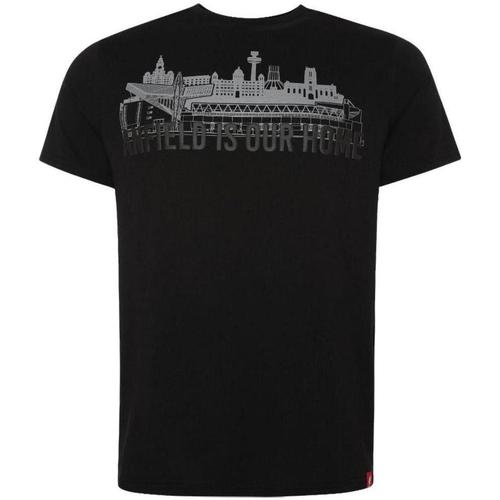 Abbigliamento Uomo T-shirts a maniche lunghe Liverpool Fc TA7878 Nero