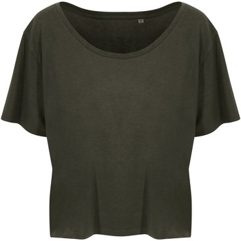 Abbigliamento Donna T-shirts a maniche lunghe Ecologie EA02F Verde