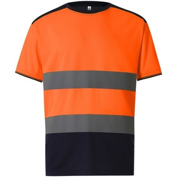 Abbigliamento Uomo T-shirts a maniche lunghe Yoko  Arancio