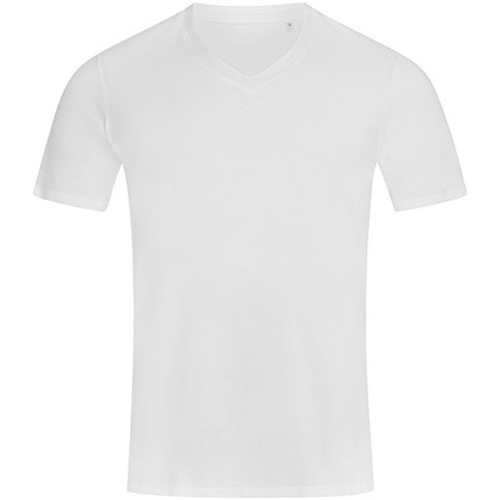Abbigliamento Uomo T-shirts a maniche lunghe Stedman Stars AB387 Bianco