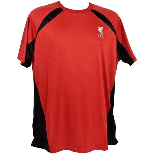 Abbigliamento Unisex bambino T-shirts a maniche lunghe Liverpool Fc BS2253 Nero