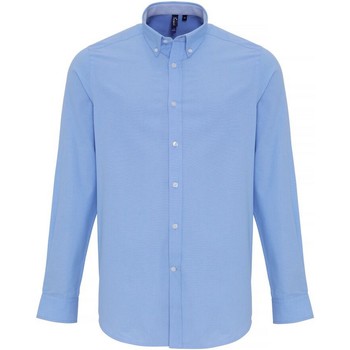 Abbigliamento Uomo Camicie maniche corte Premier PR238 Blu