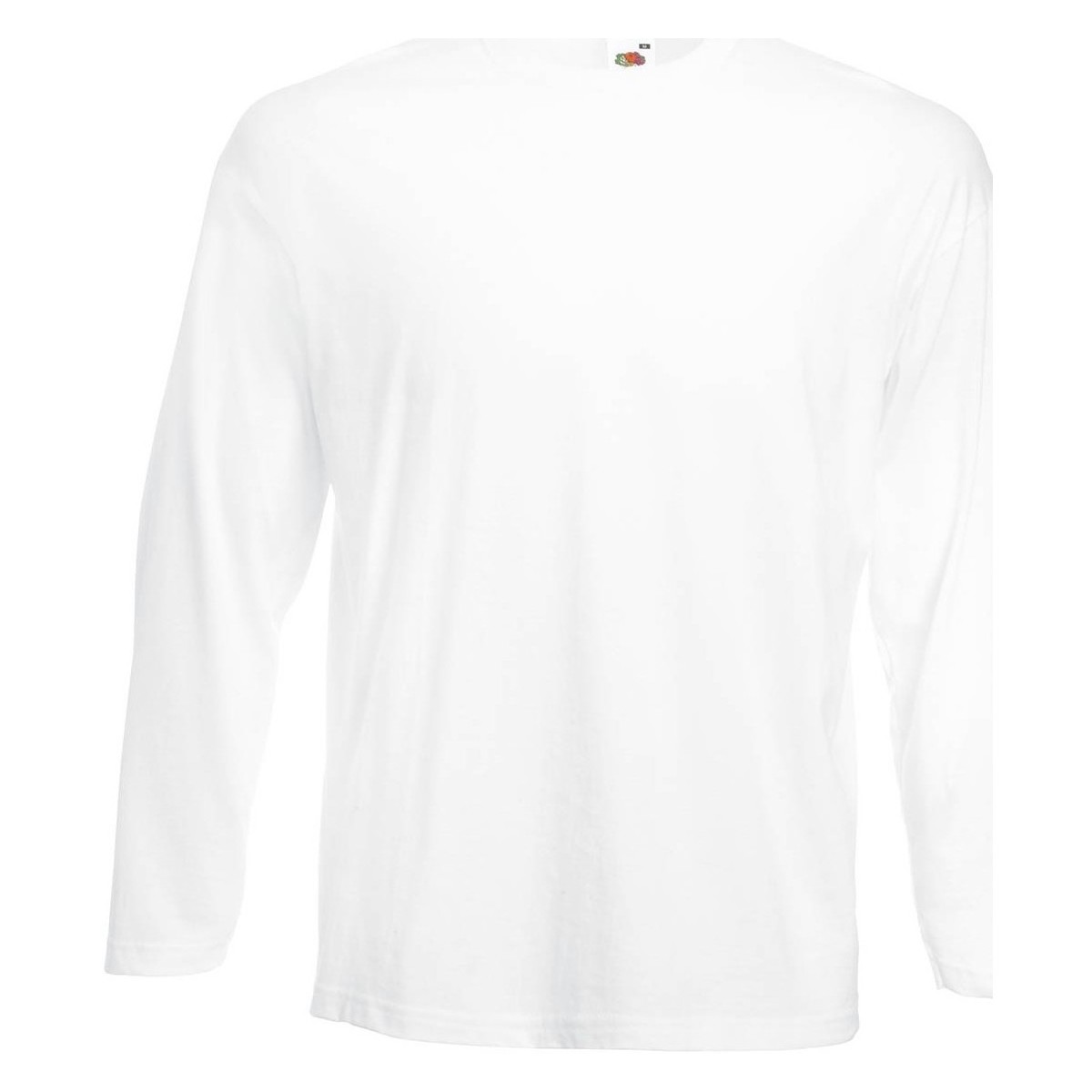 Abbigliamento Uomo T-shirts a maniche lunghe Fruit Of The Loom 61446 Bianco