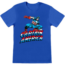 Abbigliamento T-shirt & Polo Captain America  Blu