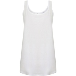 Abbigliamento Donna Top / T-shirt senza maniche Skinni Fit SK234 Bianco