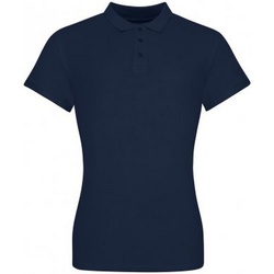 Abbigliamento Donna T-shirt & Polo Awdis Piqu Blu