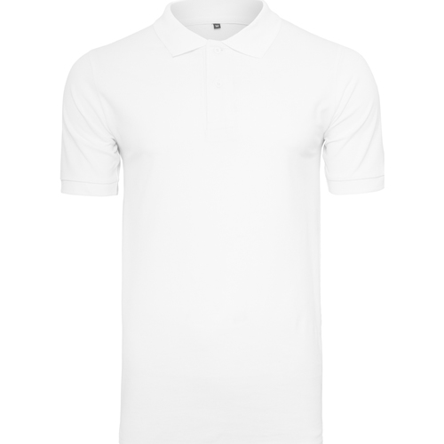 Abbigliamento Uomo T-shirt & Polo Build Your Brand BY008 Bianco