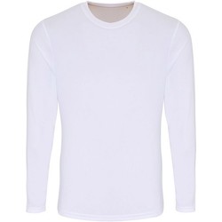 Abbigliamento Uomo T-shirts a maniche lunghe Tridri TR050 Bianco