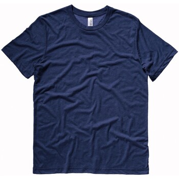 Abbigliamento T-shirts a maniche lunghe Bella + Canvas CV003 Blu