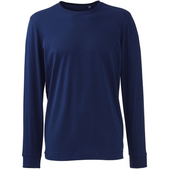 Abbigliamento Uomo T-shirts a maniche lunghe Anthem AM011 Blu