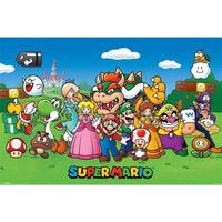 Casa Poster Super Mario TA2706 Multicolore