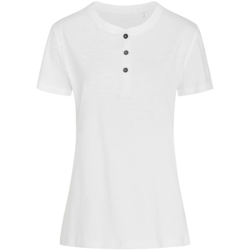 Abbigliamento Donna T-shirts a maniche lunghe Stedman Stars  Bianco