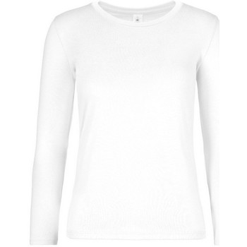 Abbigliamento Donna T-shirts a maniche lunghe B And C TW08T Bianco