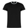 Abbigliamento Uomo T-shirts a maniche lunghe Kustom Kit Ringer Nero