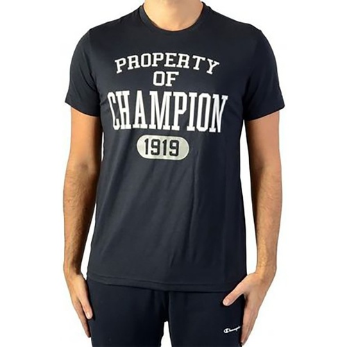 Abbigliamento Uomo T-shirts a maniche lunghe Champion Property Of Blu