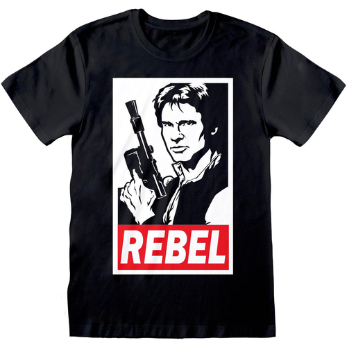Abbigliamento T-shirts a maniche lunghe Disney Rebel Nero