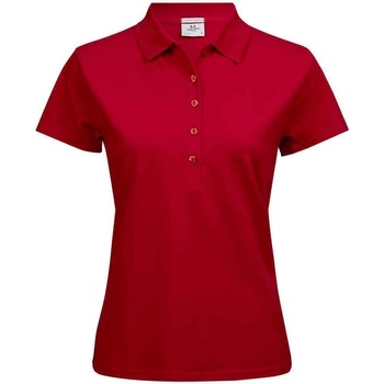 Abbigliamento Donna Polo maniche lunghe Tee Jays T145 Rosso