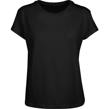Abbigliamento T-shirts a maniche lunghe Build Your Brand BY052 Nero