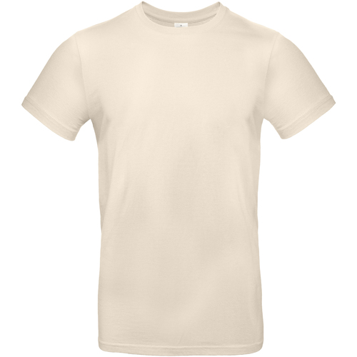 Abbigliamento Uomo T-shirts a maniche lunghe B And C BA220 Beige