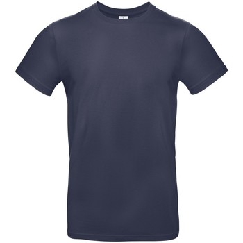 Abbigliamento Uomo T-shirts a maniche lunghe B And C BA220 Blu