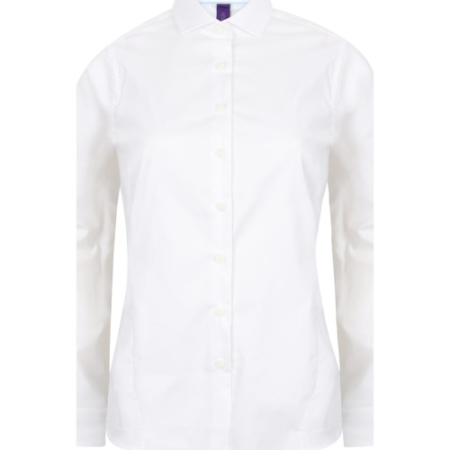 Abbigliamento Donna Camicie Henbury HB533 Bianco