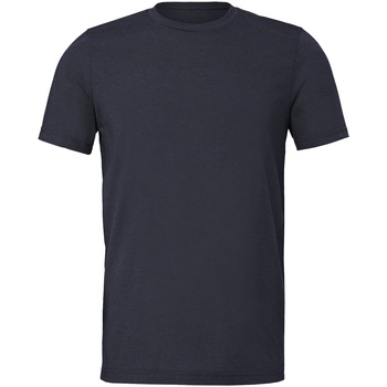 Abbigliamento T-shirts a maniche lunghe Bella + Canvas CV011 Blu