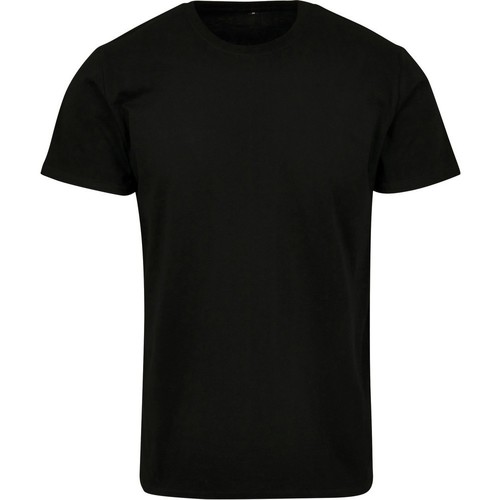 Abbigliamento Uomo T-shirts a maniche lunghe Build Your Brand Basic Nero