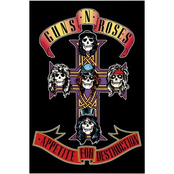 Casa Poster Guns N Roses TA350 Nero