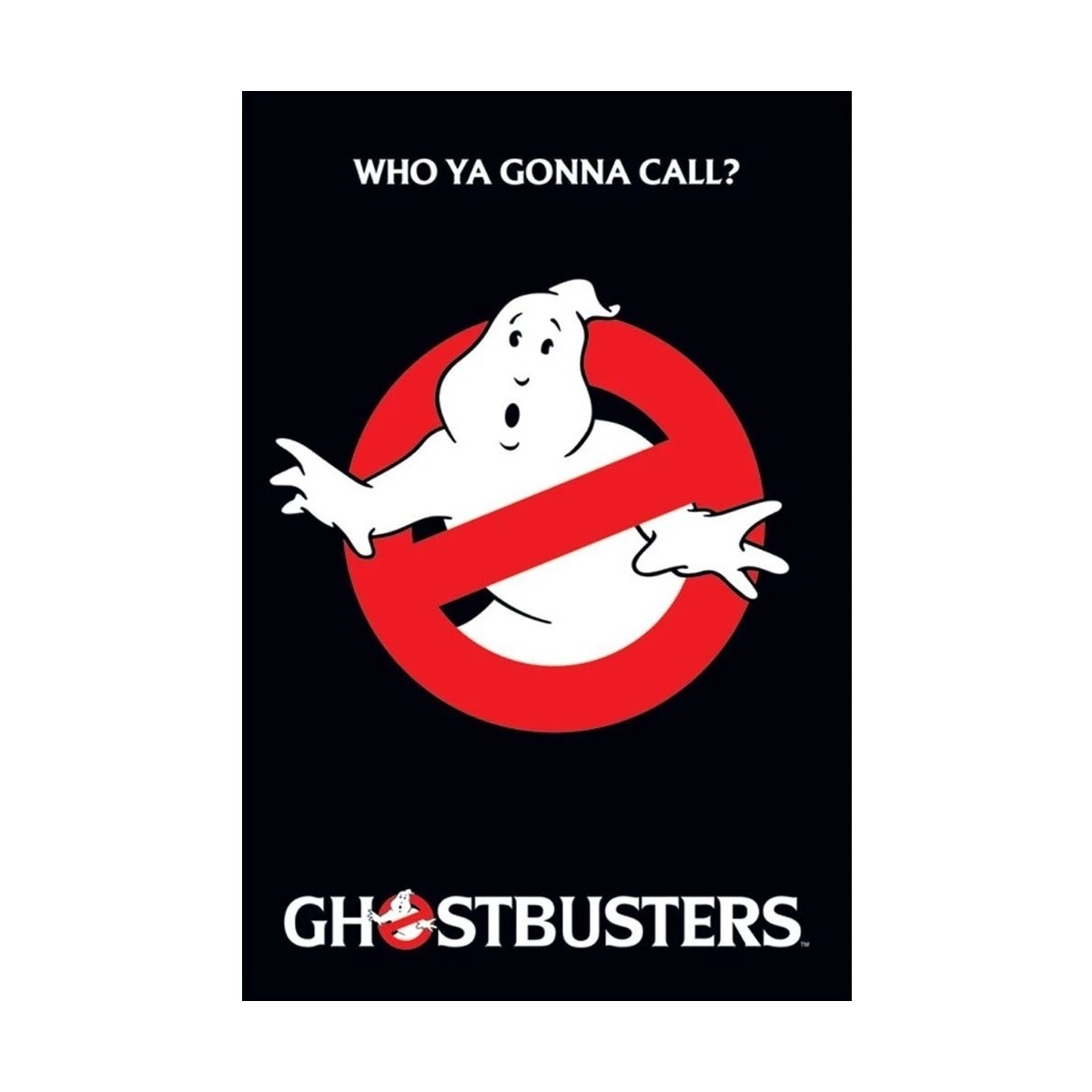 Casa Poster Ghostbusters TA6063 Nero