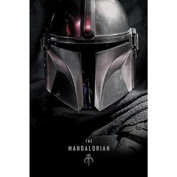 Casa Poster Star Wars: The Mandalorian TA7560 Nero