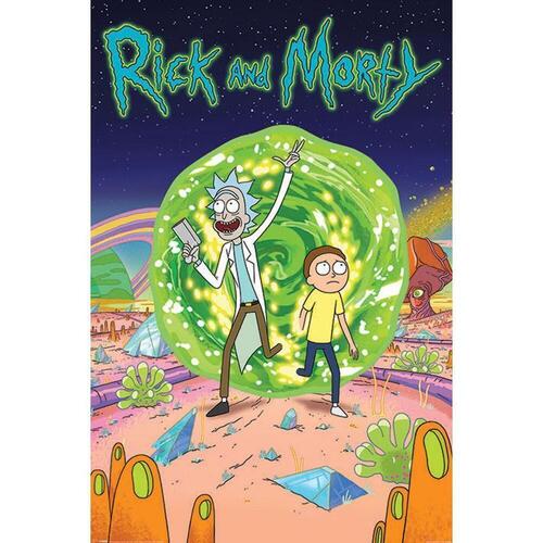 Casa Poster Rick And Morty TA7652 Multicolore