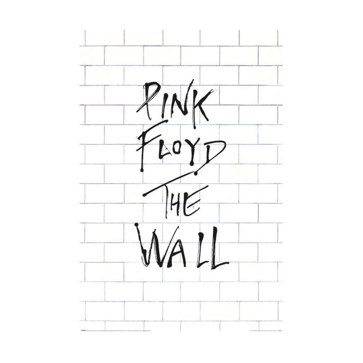 Casa Poster Pink Floyd TA7654 Nero