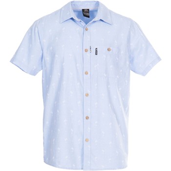 Abbigliamento Uomo Camicie maniche lunghe Trespass Slapton Palm Blu