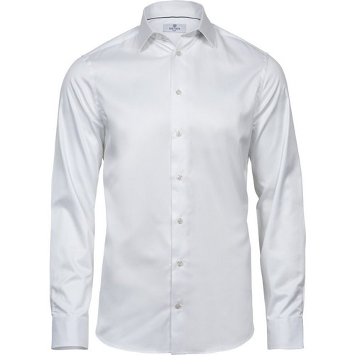 Abbigliamento Uomo Camicie maniche corte Tee Jay Luxury Bianco