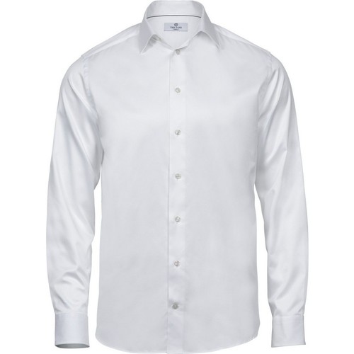 Abbigliamento Uomo Camicie maniche corte Tee Jays Luxury Bianco