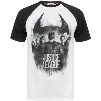 Abbigliamento T-shirts a maniche lunghe Justice League CI422 Bianco