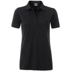 Abbigliamento Donna T-shirt & Polo James And Nicholson FU562 Nero
