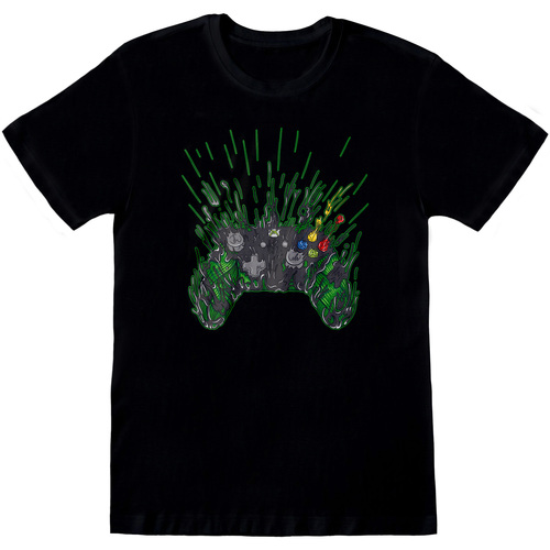Abbigliamento T-shirts a maniche lunghe Xbox HE139 Nero
