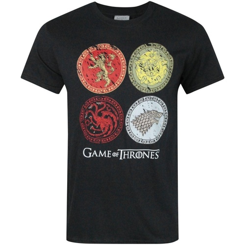 Abbigliamento Uomo T-shirts a maniche lunghe Game Of Thrones NS5046 Nero