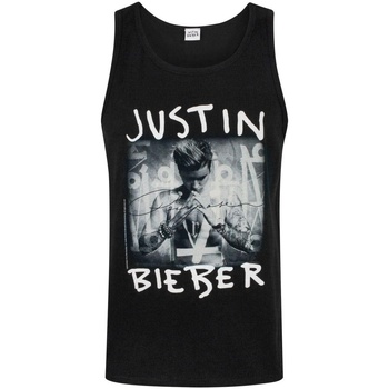 Abbigliamento Uomo Top / T-shirt senza maniche Justin Bieber Purpose Nero