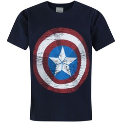 Abbigliamento Unisex bambino T-shirt maniche corte Avengers  Blu